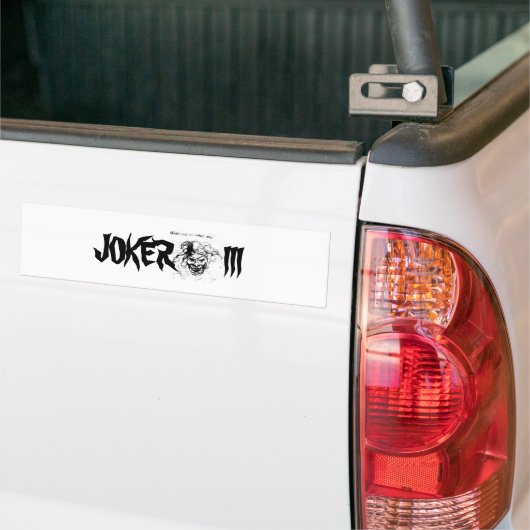 JokerIII, JOKERIII Bumpersticker (Op Truck)