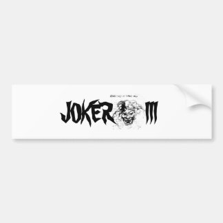 JokerIII,       JOKERIII Bumpersticker