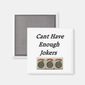 JOKERS IN MAH-JONGG MAGNEET (Voorkant / Achterkant)