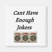 JOKERS IN MAH-JONGG MAGNEET (Voorkant)