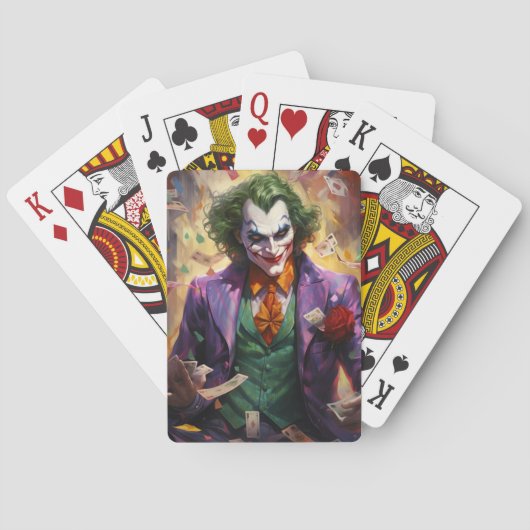 Joker's Riddle kaartspel Pokerkaarten (Achterkant)