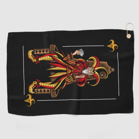 Jokers Wild Golfhanddoek (Horizontaal)
