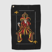 Jokers Wild Golfhanddoek (Voorkant)