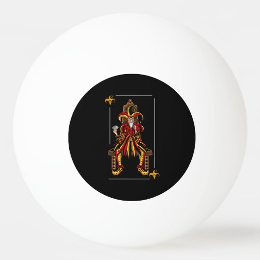 Jokers Wild Pingpongbal (Voorkant)