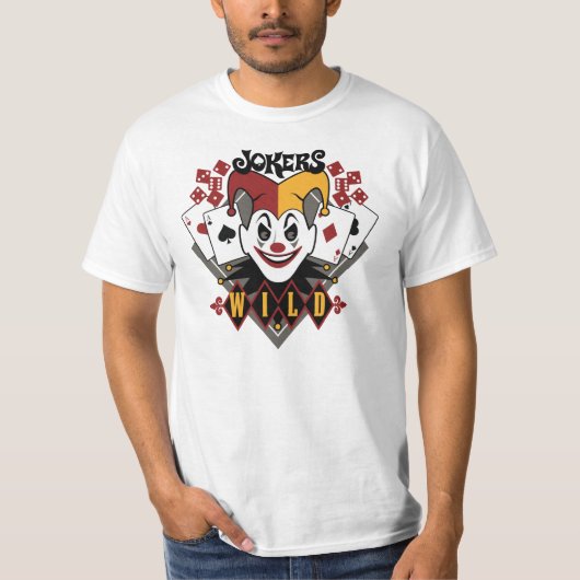 Joker's Wild T-shirt (Voorkant)