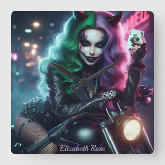 Joker's Wild Vierkante Klok