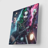 Joker's Wild Vierkante Klok (Hoek)