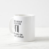 Jokes over liften koffiemok (Voorkant links)