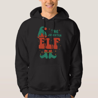 Jokester Elf Familie Matching Kerstmis Ps Grappig Hoodie