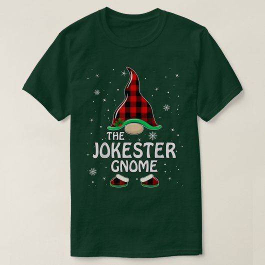Jokester Gnome Buffalo Play Matching Family Chris T-shirt (Design voorkant)