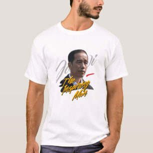 Jokowi de inspirerende man t-shirt