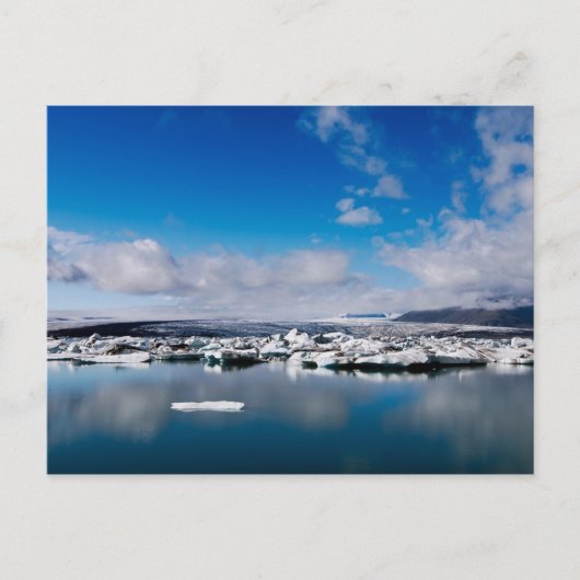 Jökulsárlón #5 briefkaart (Voorkant)