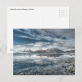 Jokulsarlon glacial lagune, IJsland Briefkaart (Voorkant / Achterkant)