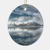 Jokulsarlon glacial lagune, IJsland Keramisch Ornament (Links)