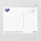 Jökulsárlón glacial lagune, Zuidoost-IJsland Briefkaart (Achterkant)