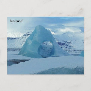 Jökulsárlón Glacier Lagoon, IJsland Briefkaart