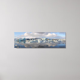 Jokulsarlon gletsjermeer in IJsland canvas print