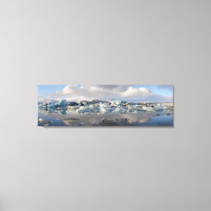 Jokulsarlon gletsjermeer in IJsland canvas print