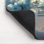 Jokulsarlon iceberg-spiegelmousepad muismat (Hoek)