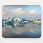 Jokulsarlon iceberg-spiegelmousepad muismat (Voorkant)