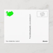 Jökulsárlón, IJsland Briefkaart (Achterkant)