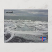 Jökulsárlón, IJsland Briefkaart (Voorkant)