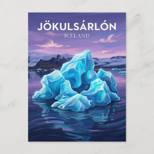 Jökulsárlón IJsland Briefkaart