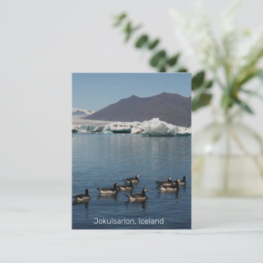 Jokulsarlon IJsland Briefkaart (Staand voorkant)