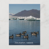 Jokulsarlon IJsland Briefkaart (Voorkant)