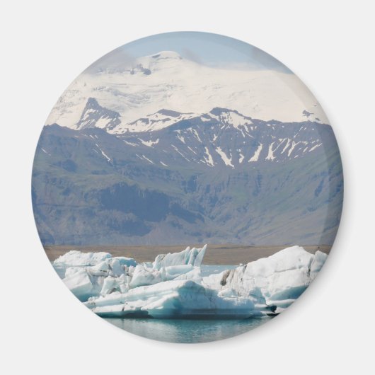 Jokulsarlon IJsland magneet (Voorkant)