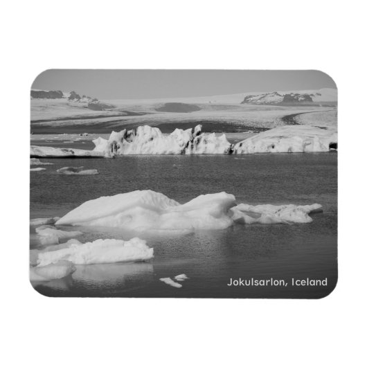 Jokulsarlon IJsland magneet (Horizontaal)