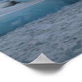 Jökulsárlón Ijsland Poster (Hoek)