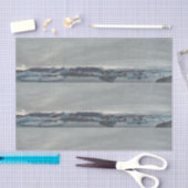 Jokulsarlon, IJsland - Weefselpapier voor schoorst Tissuepapier (Craft)