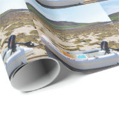 Jol op het strand cadeaupapier (Rol Hoek)