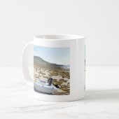 Jol op het strand koffiemok (Voorkant links)