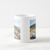 Jol op het strand koffiemok (Center)