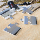 Jol op het strand legpuzzel (Zijkant)