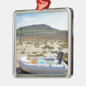 Jol op het strand metalen ornament (Links)