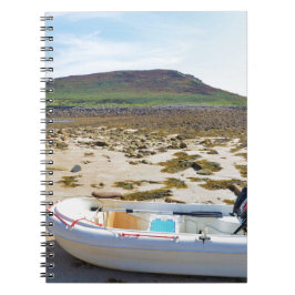 Jol op het strand notitieboek