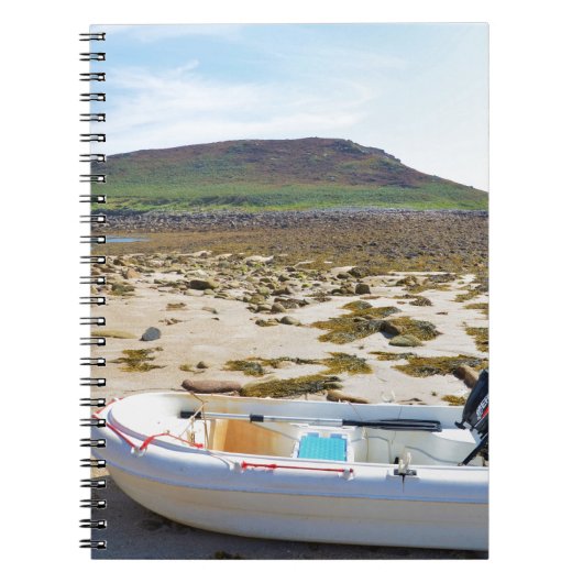 Jol op het strand notitieboek (Voorkant)