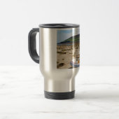 Jol op het strand reisbeker (Voorkant links)