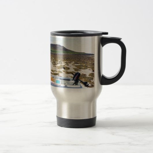 Jol op het strand reisbeker (Rechts)