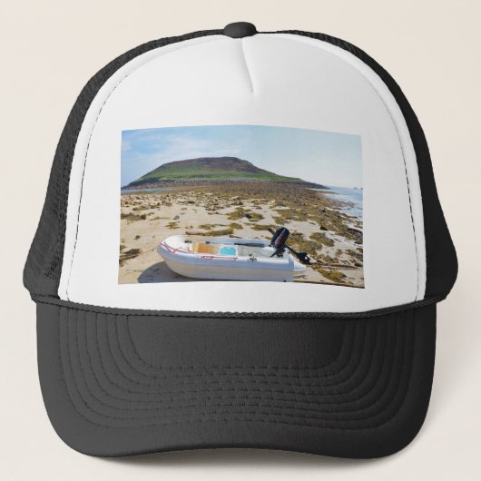 Jol op het strand trucker pet (Voorkant)