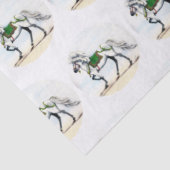 Jol Vakantie IJslands Paard Tissuepapier (Detail)