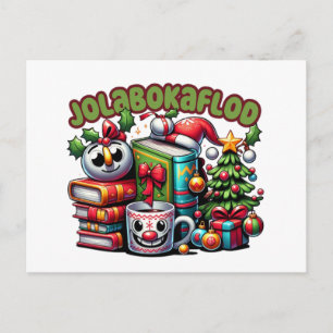 Jolabokaflod Briefkaart