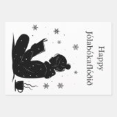 Jólabókaflóð – Icelandic Book Flood, Gift Inpakpapier Vel (Voorkant 2)