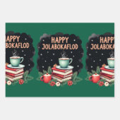 Jolabokaflod - IJslandse Boekenvloed Inpakpapier Vel (Voorkant 2)