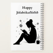 Jolabokaflod - IJslandse Boekenvloed Notitieboek (Achterkant)