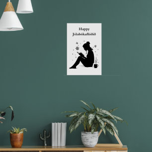 Jolabokaflod - IJslandse Boekenvloed Poster