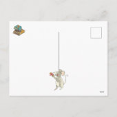 Jolabokaflod-kerstmuis Feestdagenkaart (Achterkant)